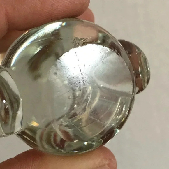Blown Glass  Owl Paperweight - Picture 7 of 11